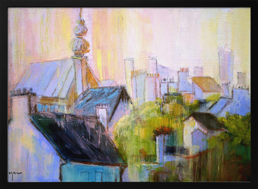 Pariser Sonnenaufgang | Poster