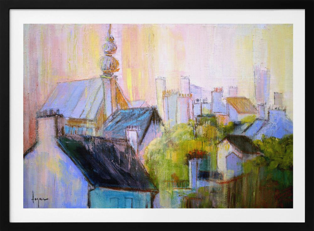 Pariser Sonnenaufgang | Poster