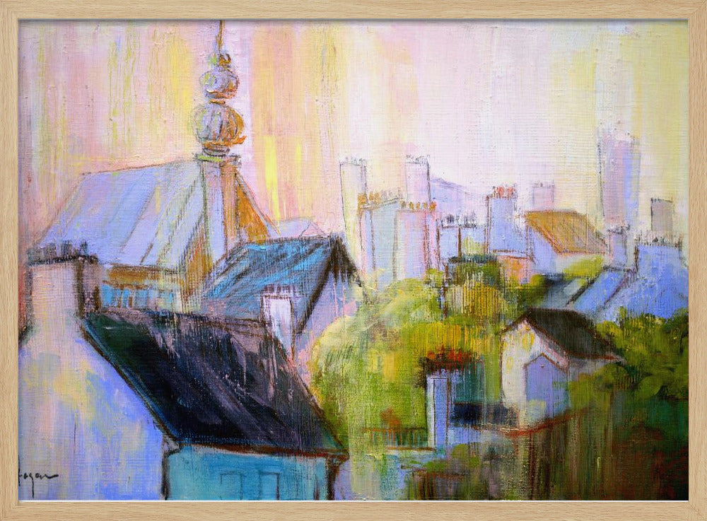 Pariser Sonnenaufgang | Poster
