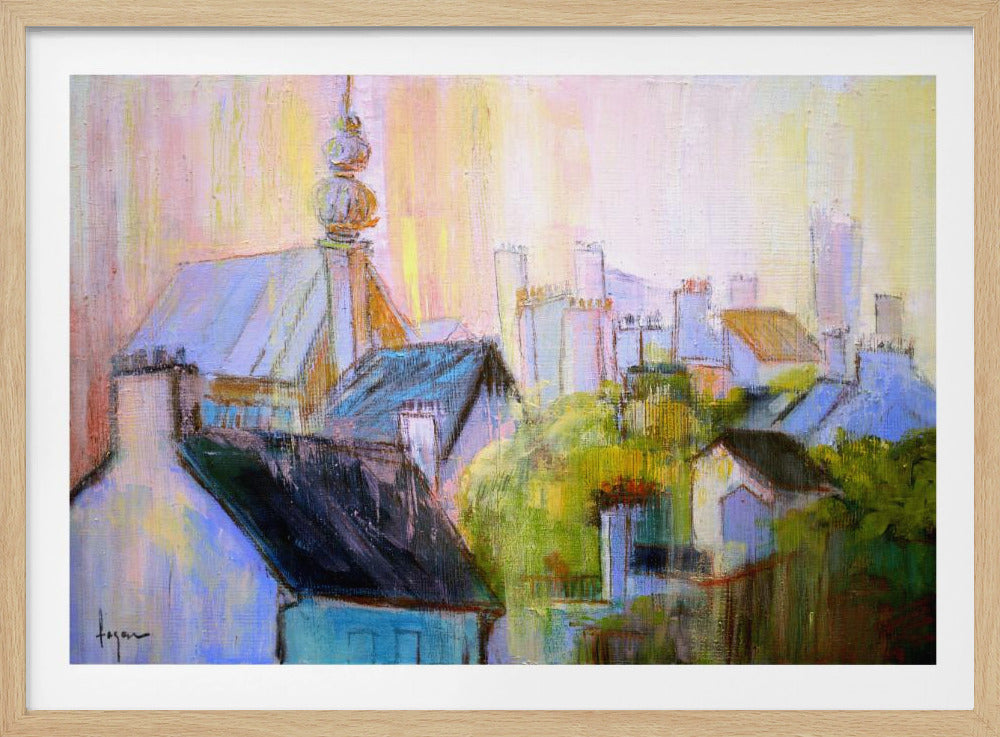 Pariser Sonnenaufgang | Poster