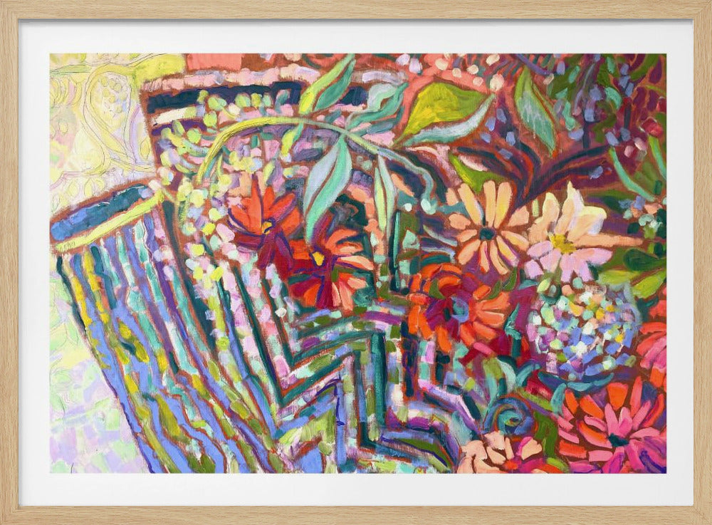 Mäandernder Gartenweg | Poster