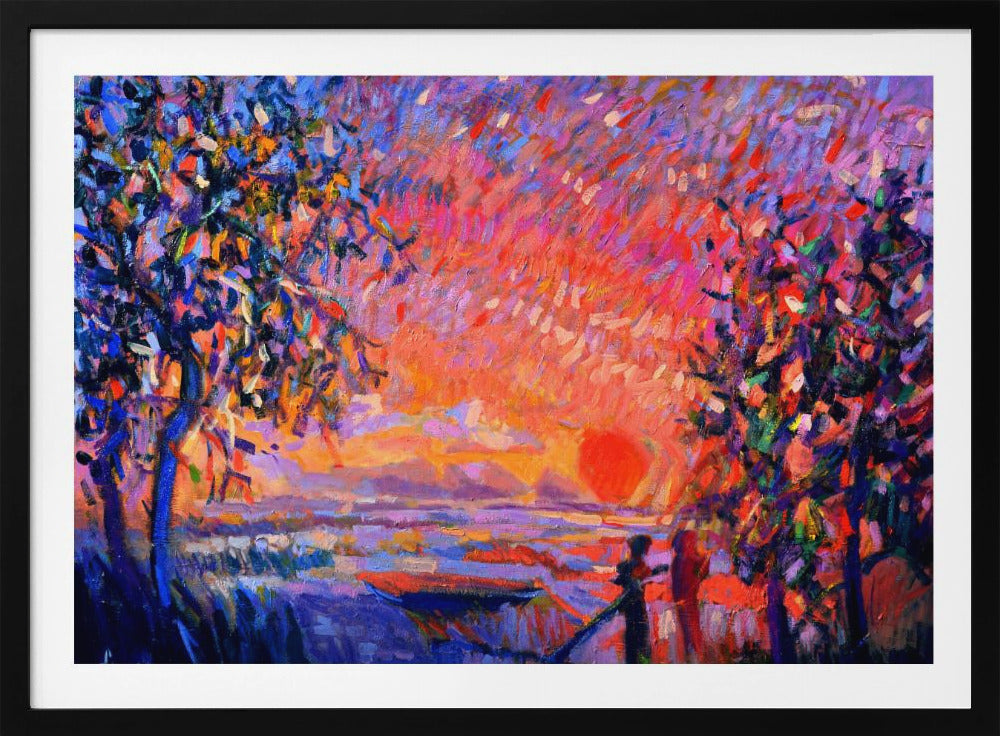 Lebendiges Abendlicht | Poster