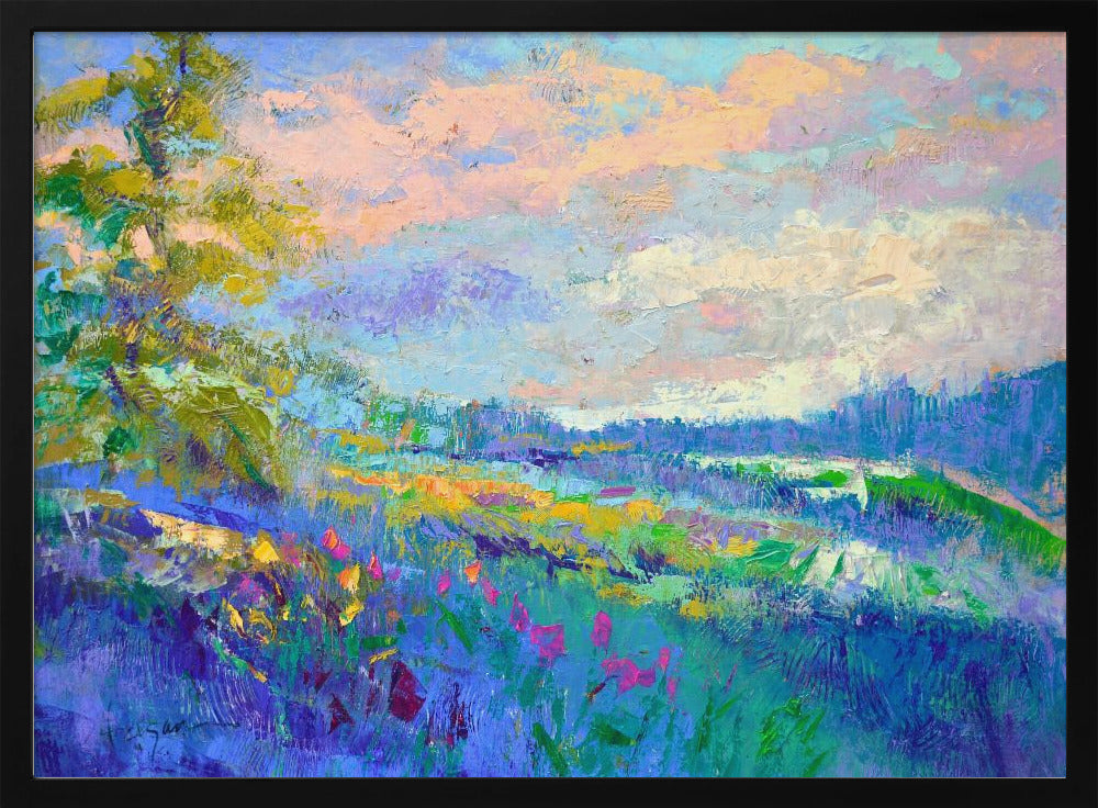Impressionistische Landschaft | Poster