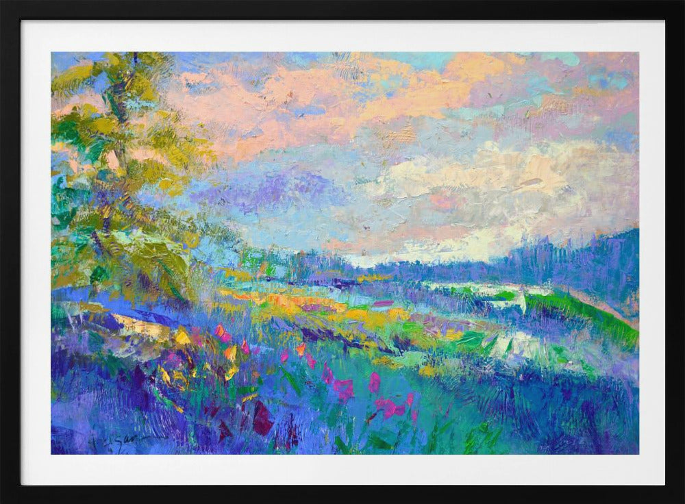 Impressionistische Landschaft | Poster