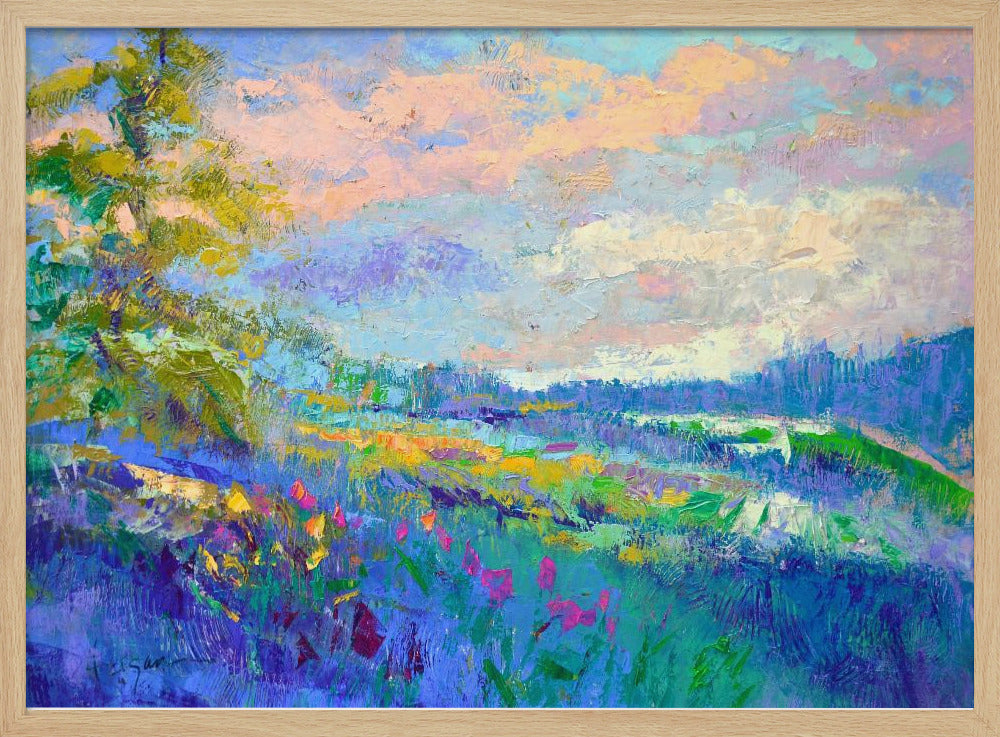 Impressionistische Landschaft | Poster