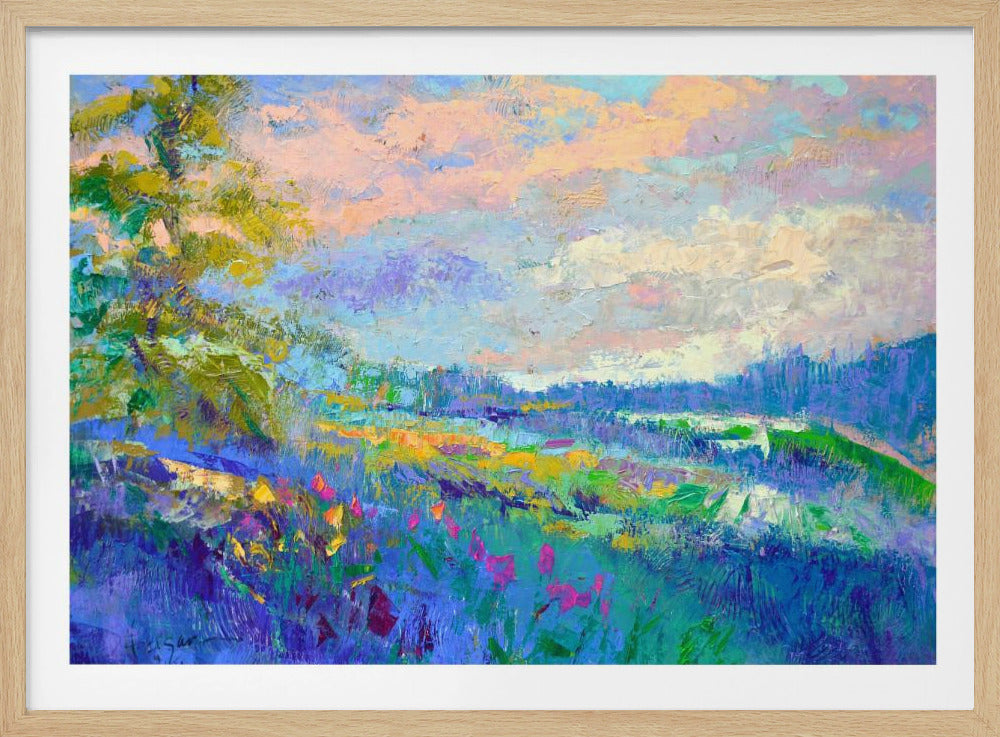 Impressionistische Landschaft | Poster