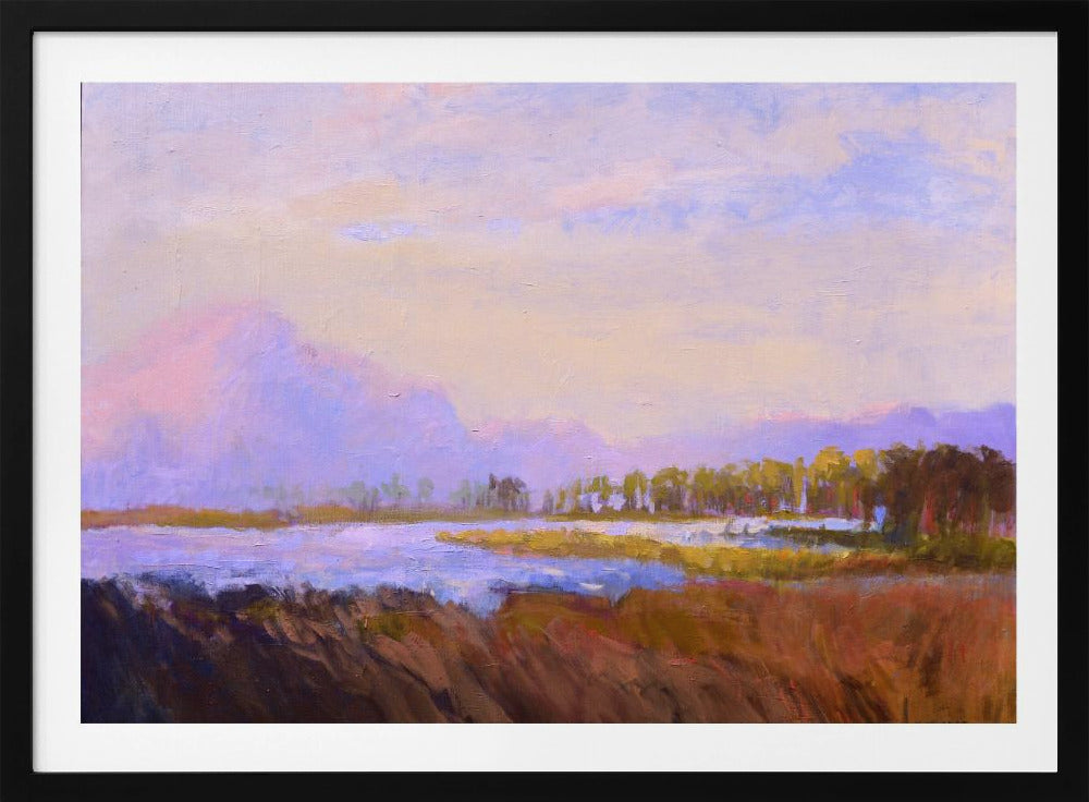 Ruhige Pastelllandschaft | Poster