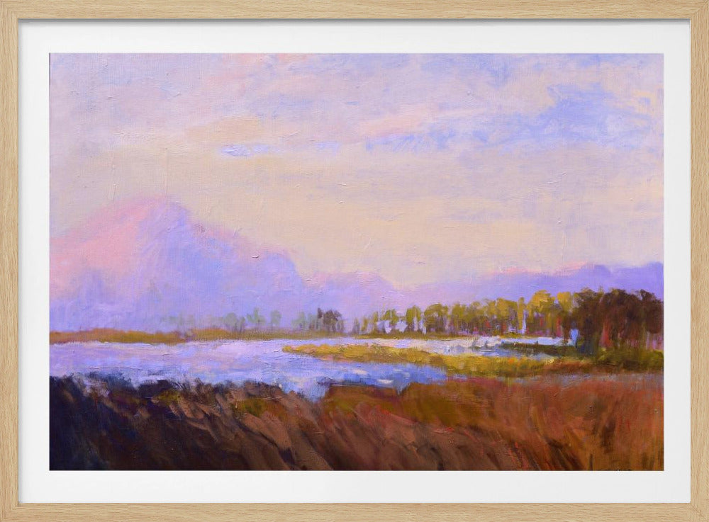 Ruhige Pastelllandschaft | Poster
