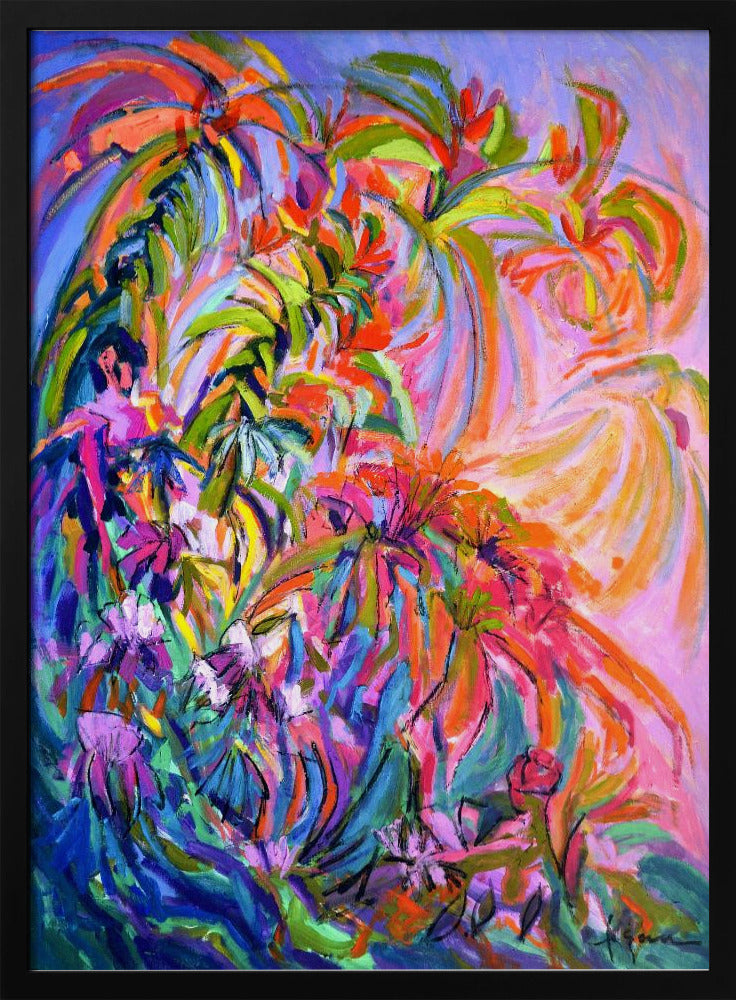 Strahlendes Blumenballett | Poster