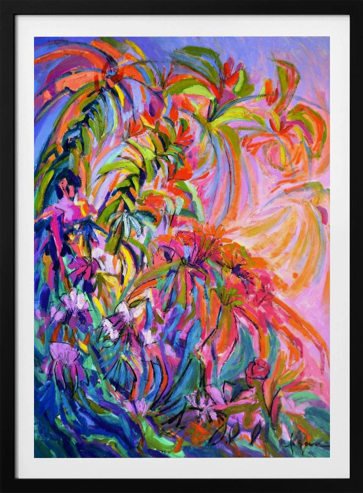 Strahlendes Blumenballett | Poster