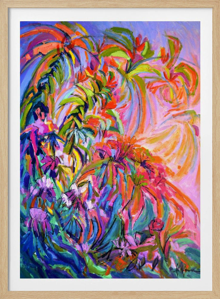 Strahlendes Blumenballett | Poster