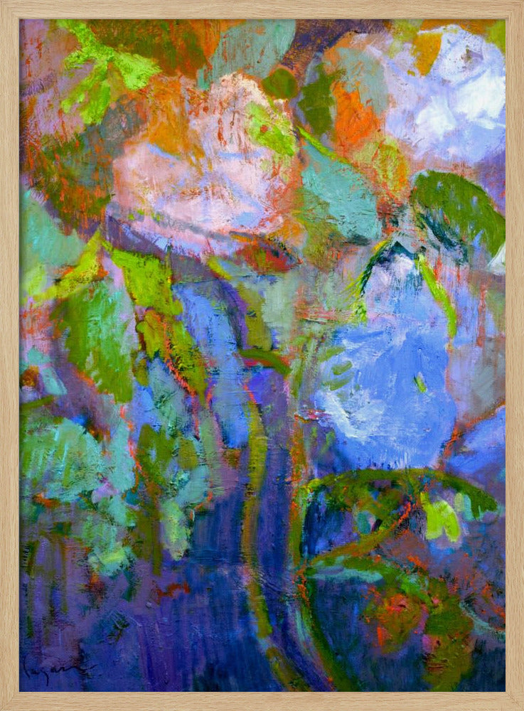 Florale Traumlandschaft | Poster