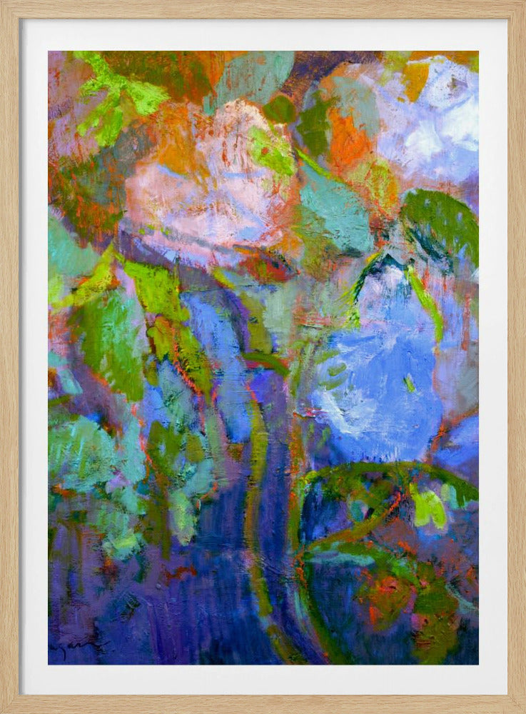 Florale Traumlandschaft | Poster