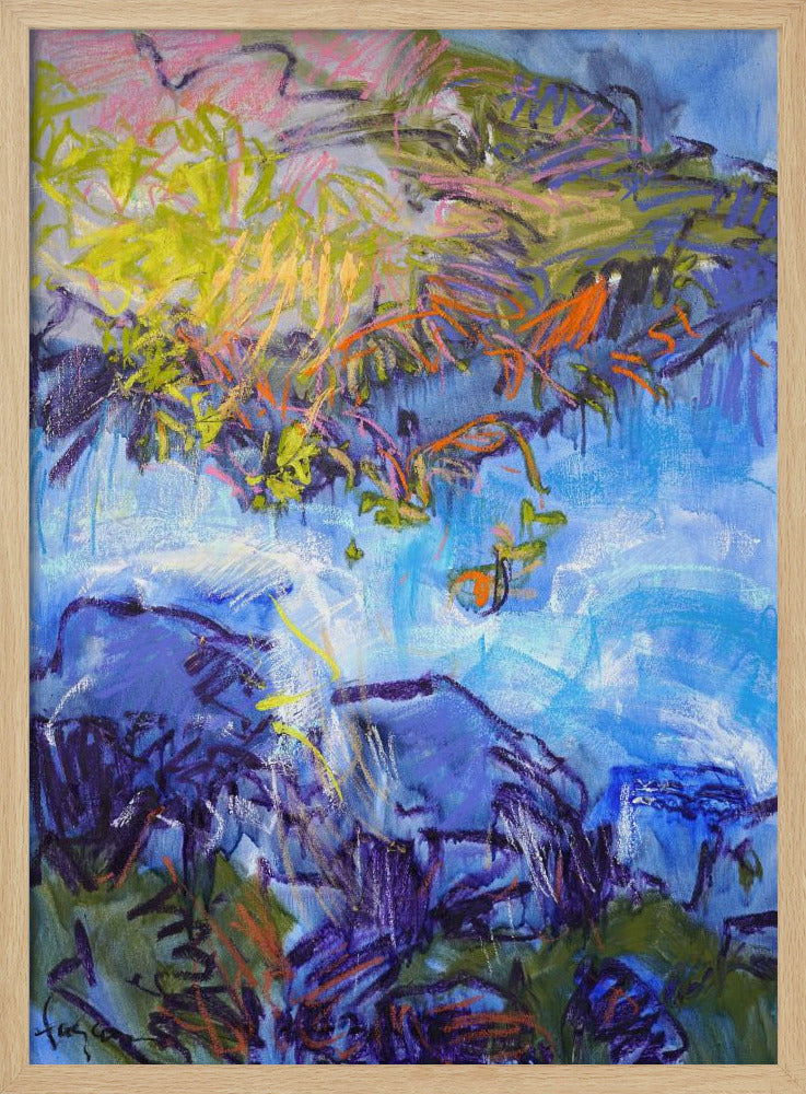 Naturinspirierte Landschaft | Poster