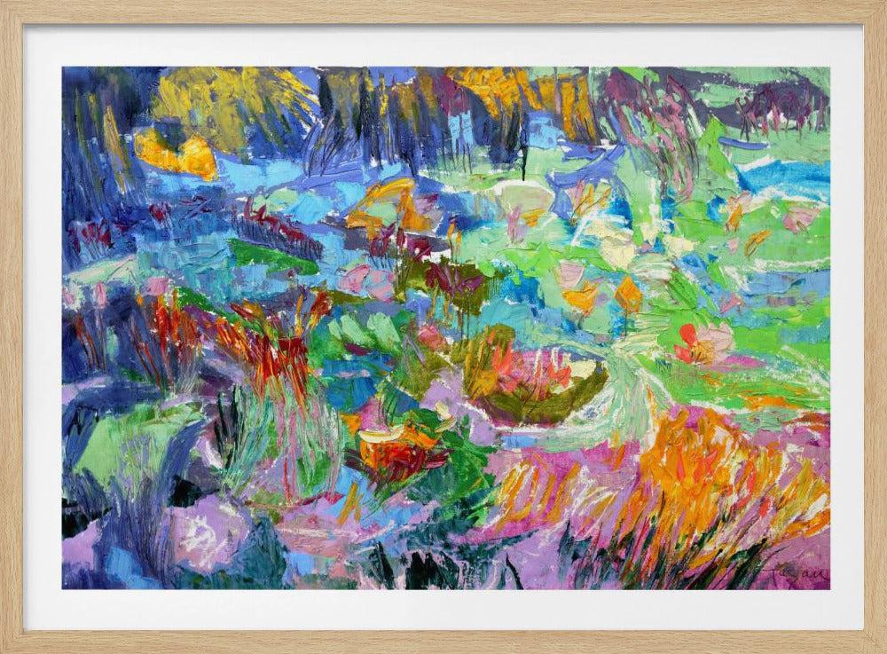 Lebendige Traumlandschaft | Poster
