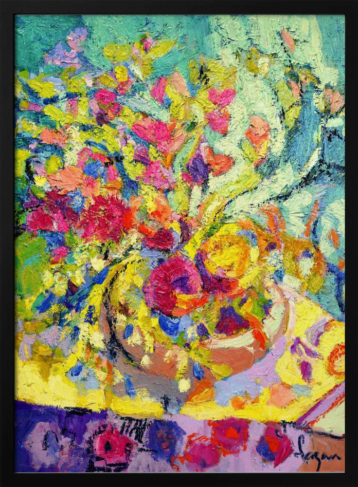 Strahlende florale Harmonie | Poster