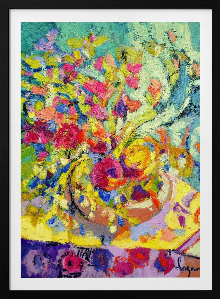 Strahlende florale Harmonie | Poster