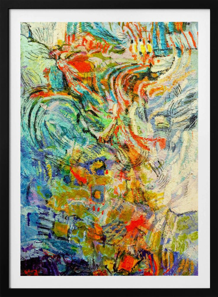 Ätherisches Blütenglühen | Poster