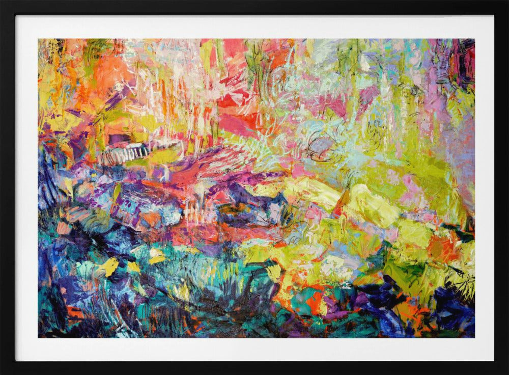 Eine Symphonie farbenfroher Harmonie | Poster