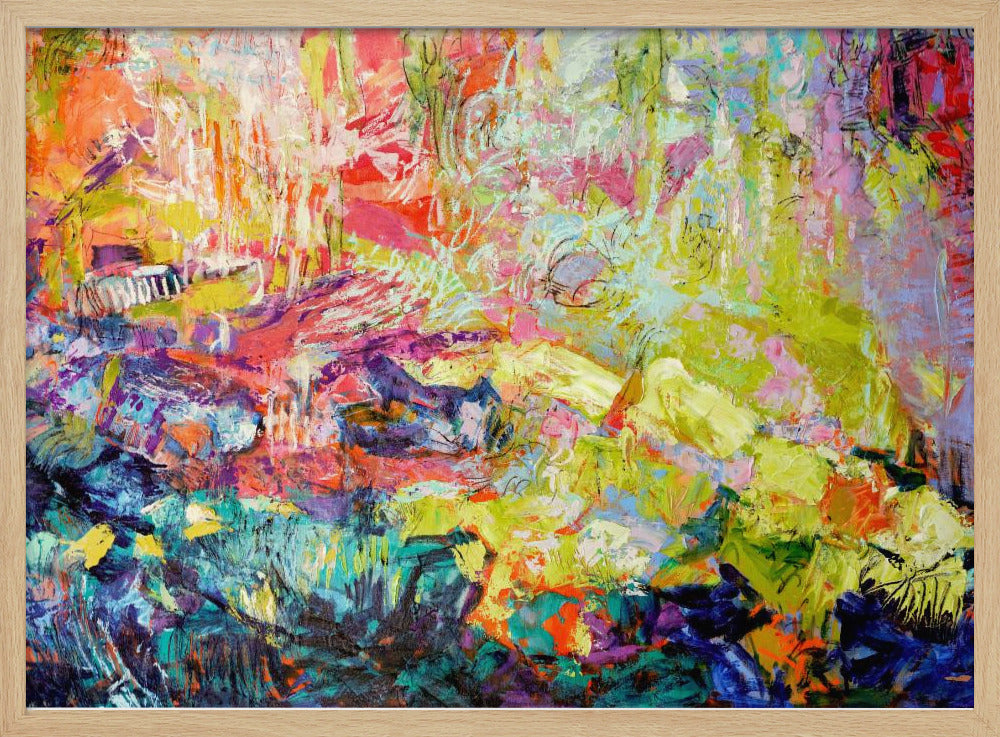 Eine Symphonie farbenfroher Harmonie | Poster