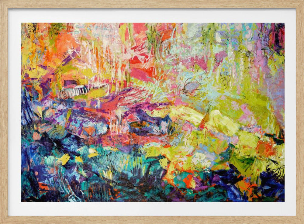 Eine Symphonie farbenfroher Harmonie | Poster