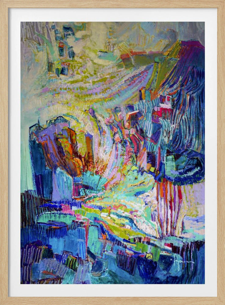 Naturinspirierte Landschaft | Poster