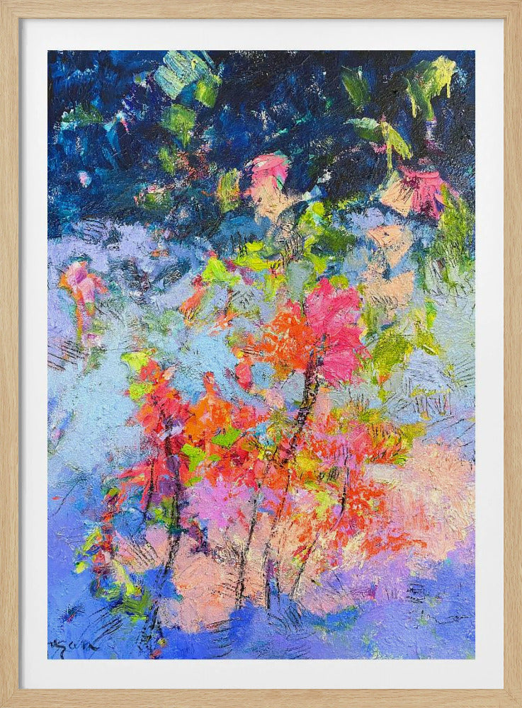 Naturinspiriertes Abstraktes Poster