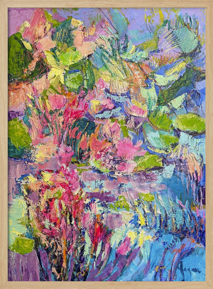 Lebendige Blumenträume | Poster