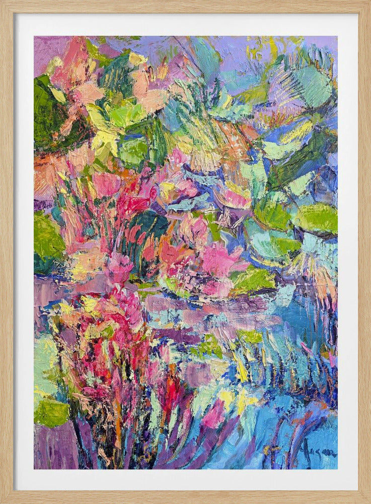 Lebendige Blumenträume | Poster