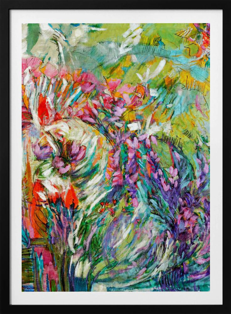 Rosa Blüten Abstrakt | Poster