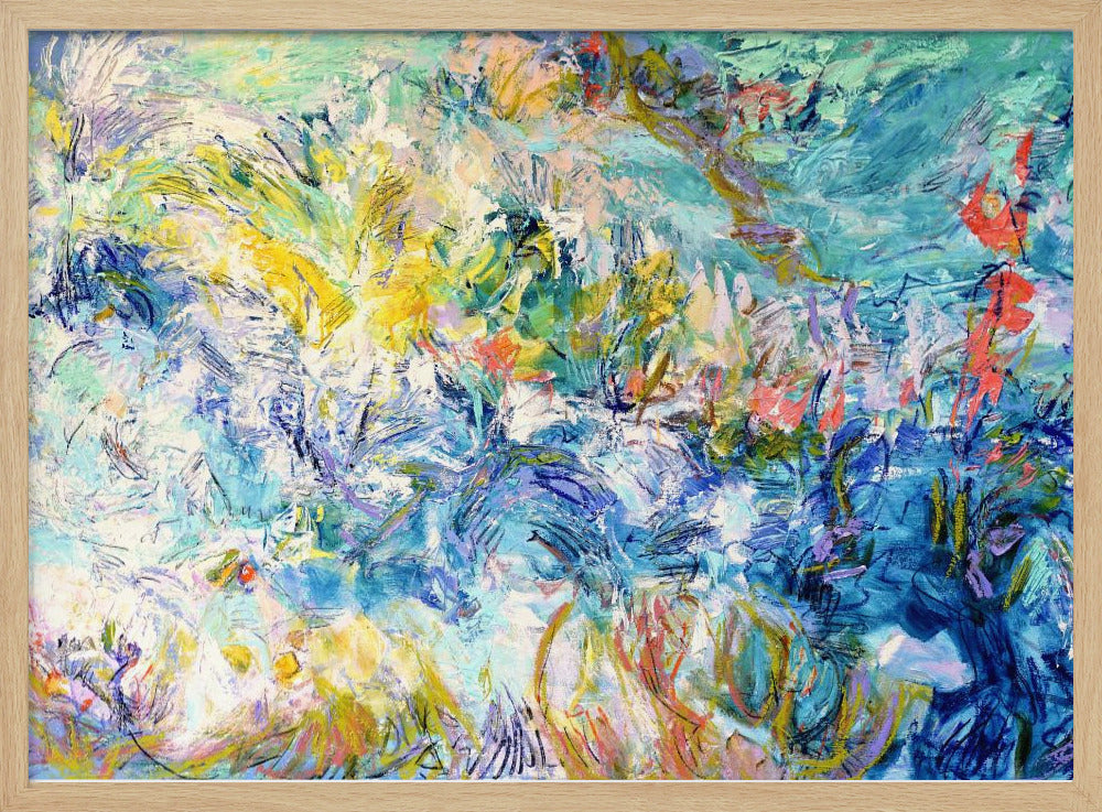 Impressionistisches buntes abstraktes Poster