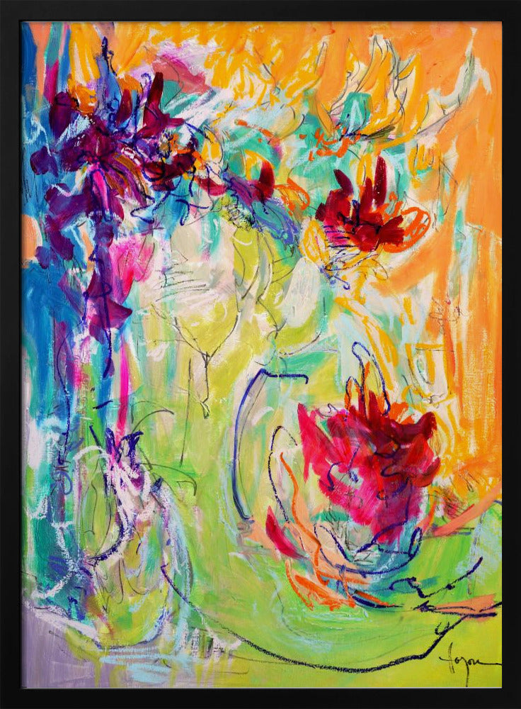 Lebendige Blüten | Poster