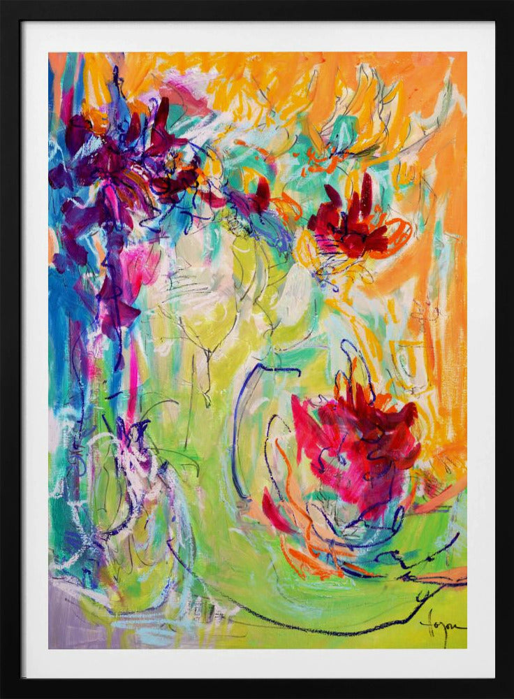 Lebendige Blüten | Poster