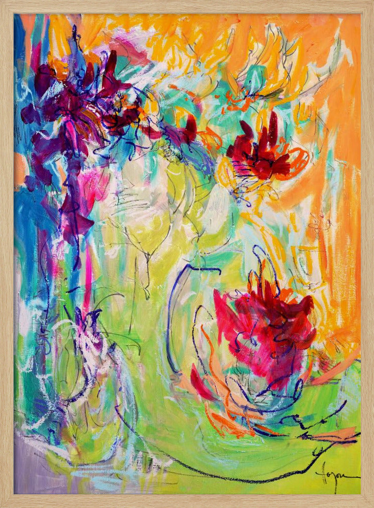 Lebendige Blüten | Poster