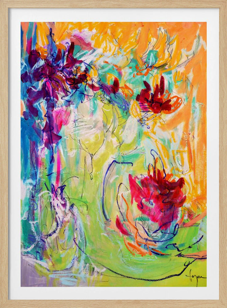Lebendige Blüten | Poster