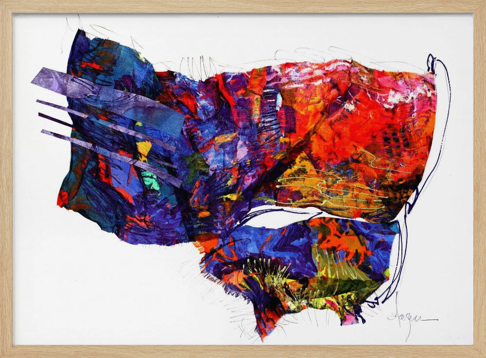 Lebendiger Wandteppich | Poster