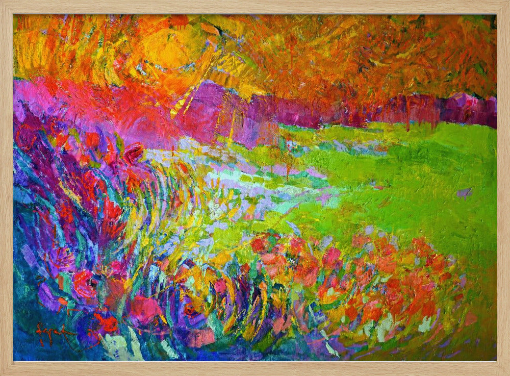 Lebendige Gartenharmonie | Poster