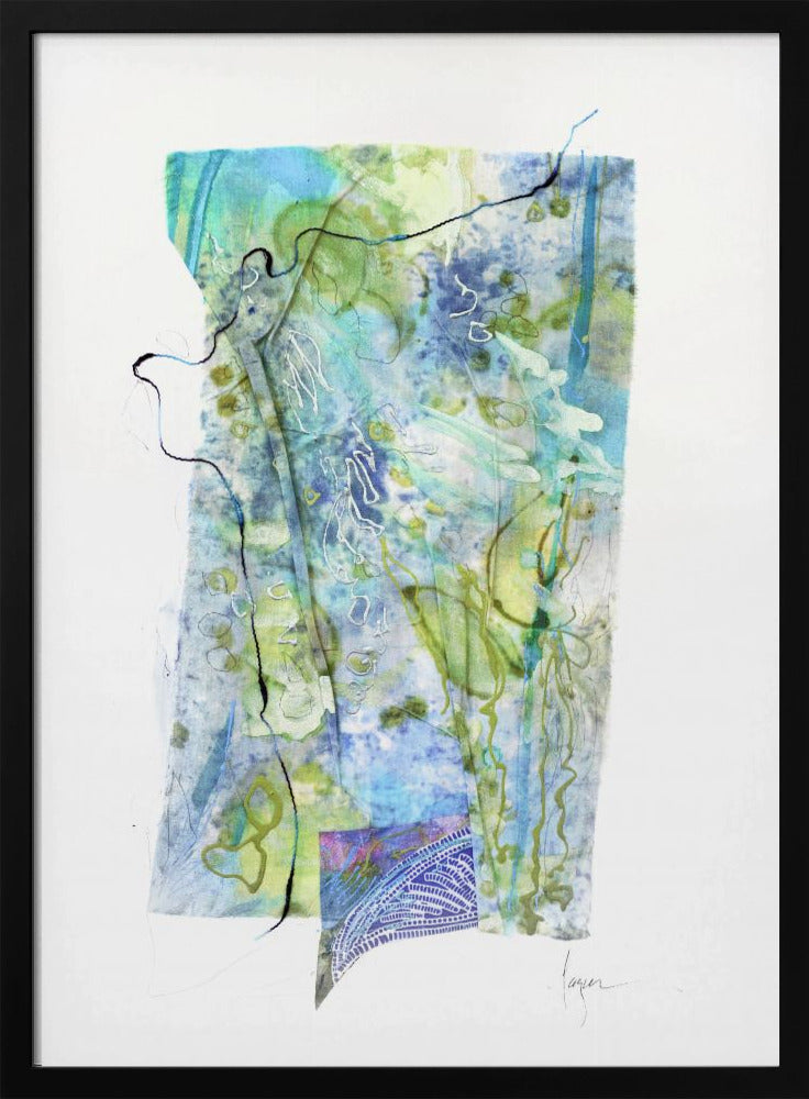 Mystische Wasserlandschaft | Poster