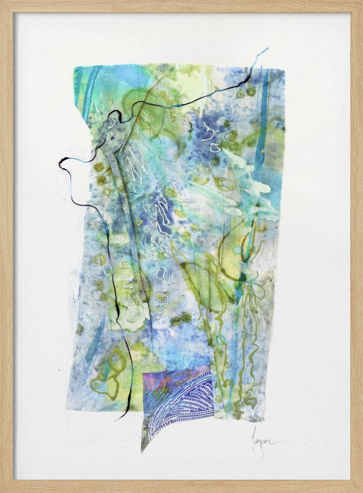Mystische Wasserlandschaft | Poster