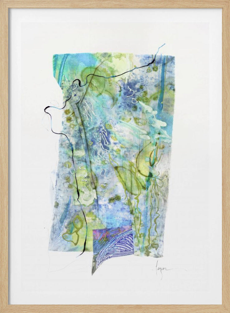 Mystische Wasserlandschaft | Poster