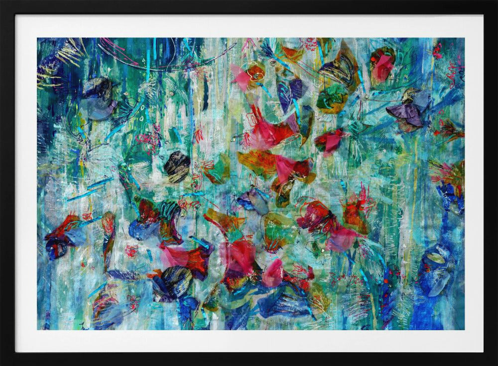 Blooming Shimmer: Funkeln im Licht | Poster