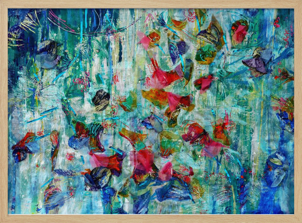 Blooming Shimmer: Funkeln im Licht | Poster