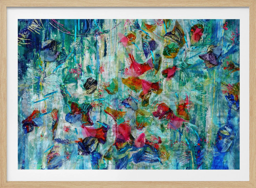 Blooming Shimmer: Funkeln im Licht | Poster