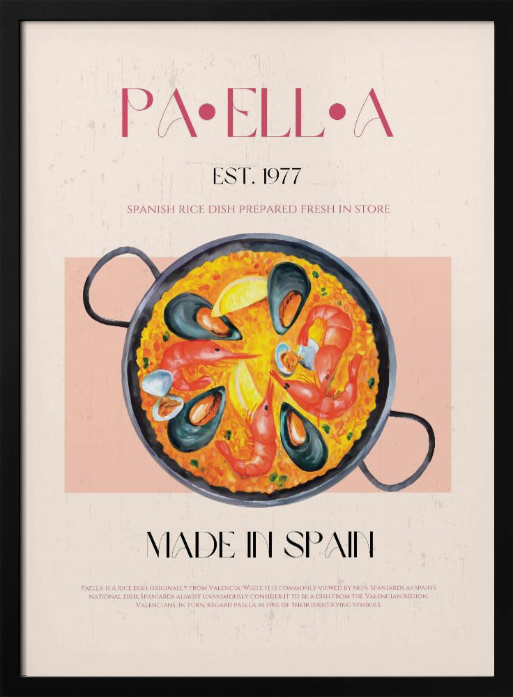 Paella-Genuss | Poster