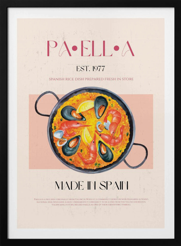 Paella-Genuss | Poster
