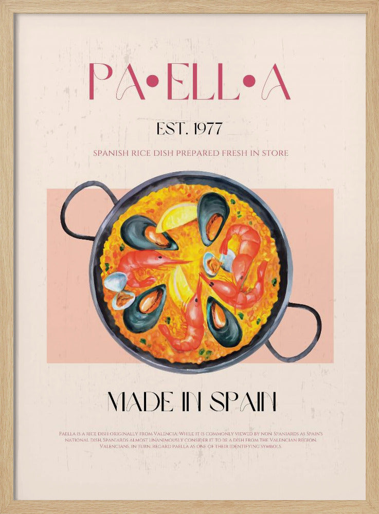 Paella-Genuss | Poster