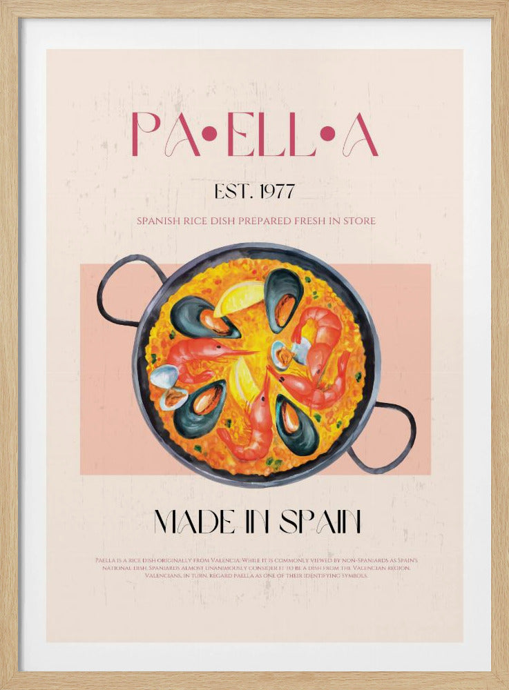 Paella-Genuss | Poster
