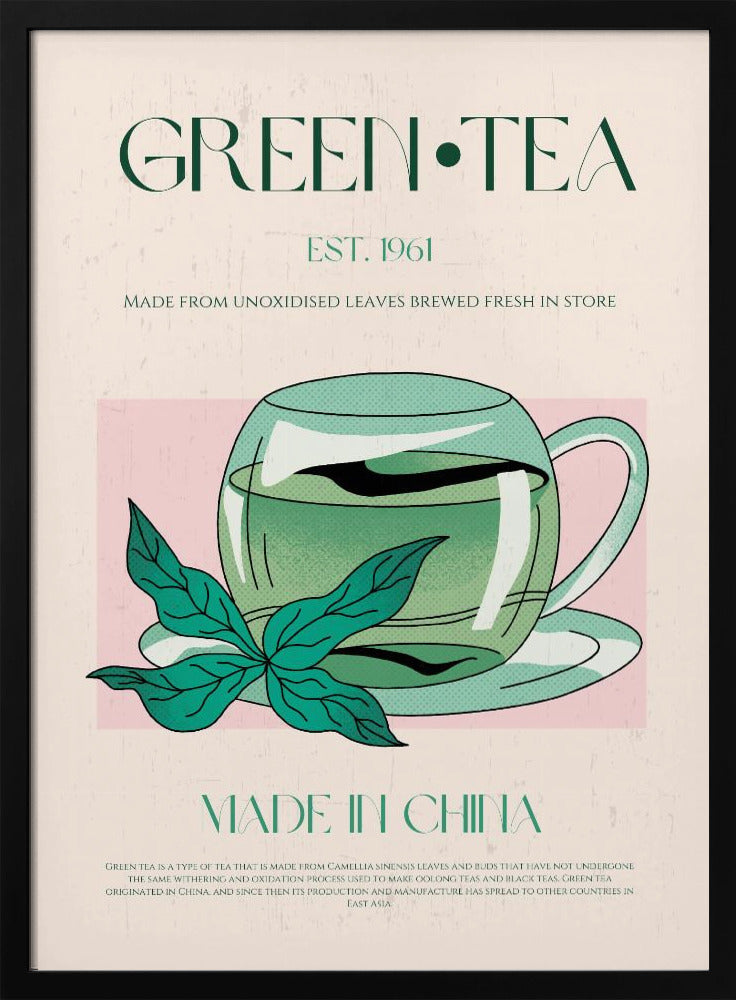 Ursprünge des Grünen Tees | Poster
