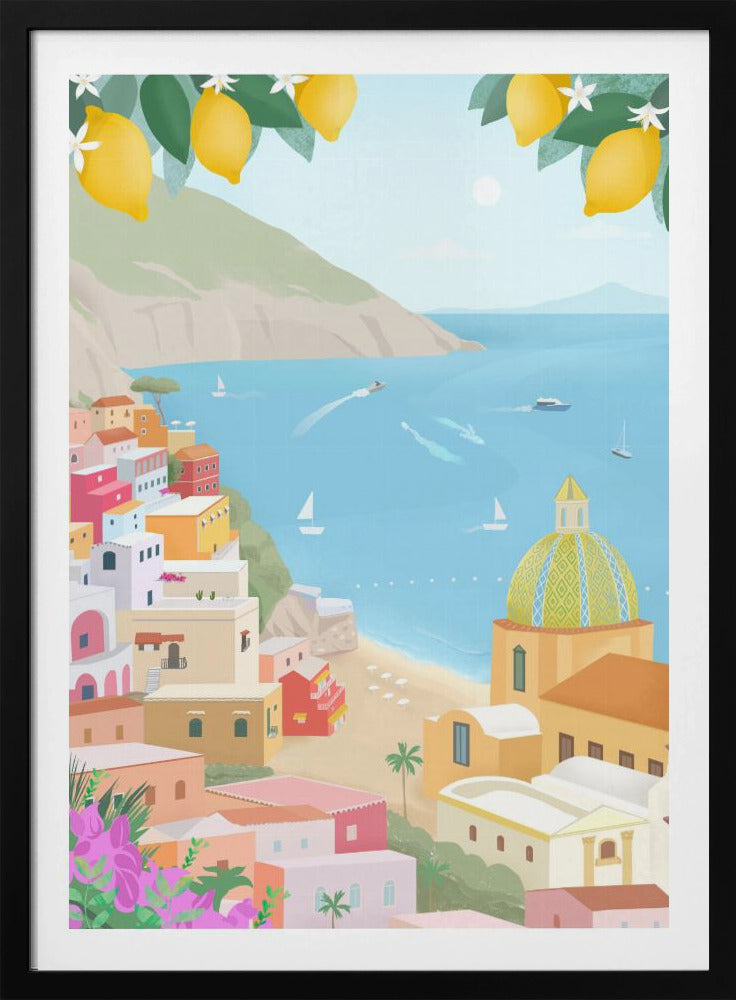 Positano, Italien | Poster