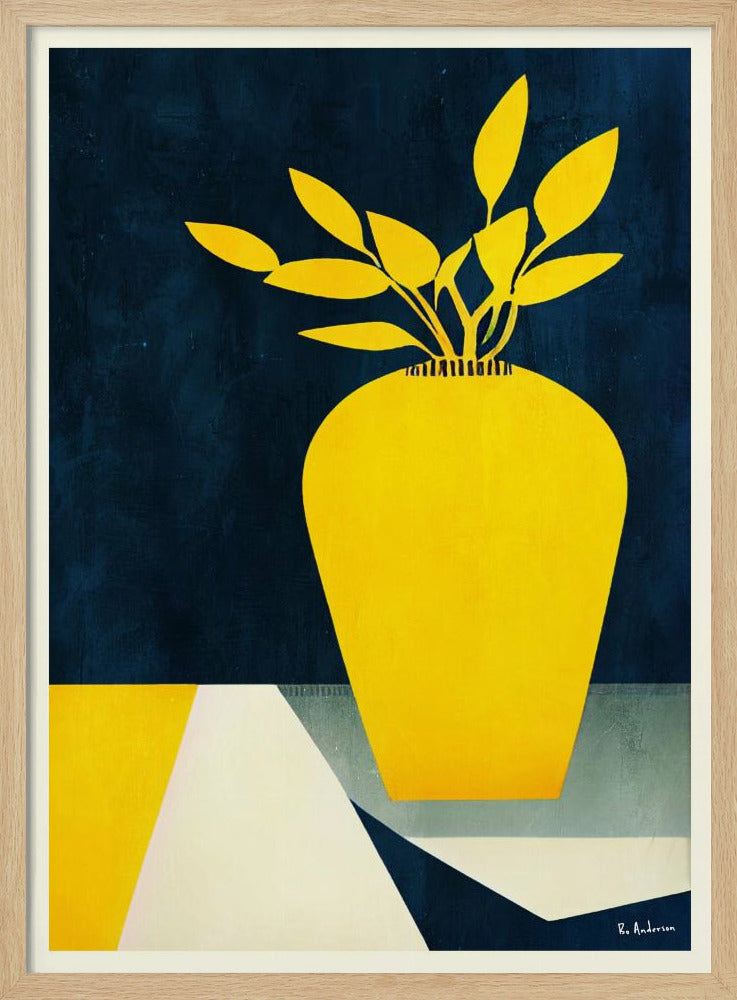 Die gelben Blumen | Poster